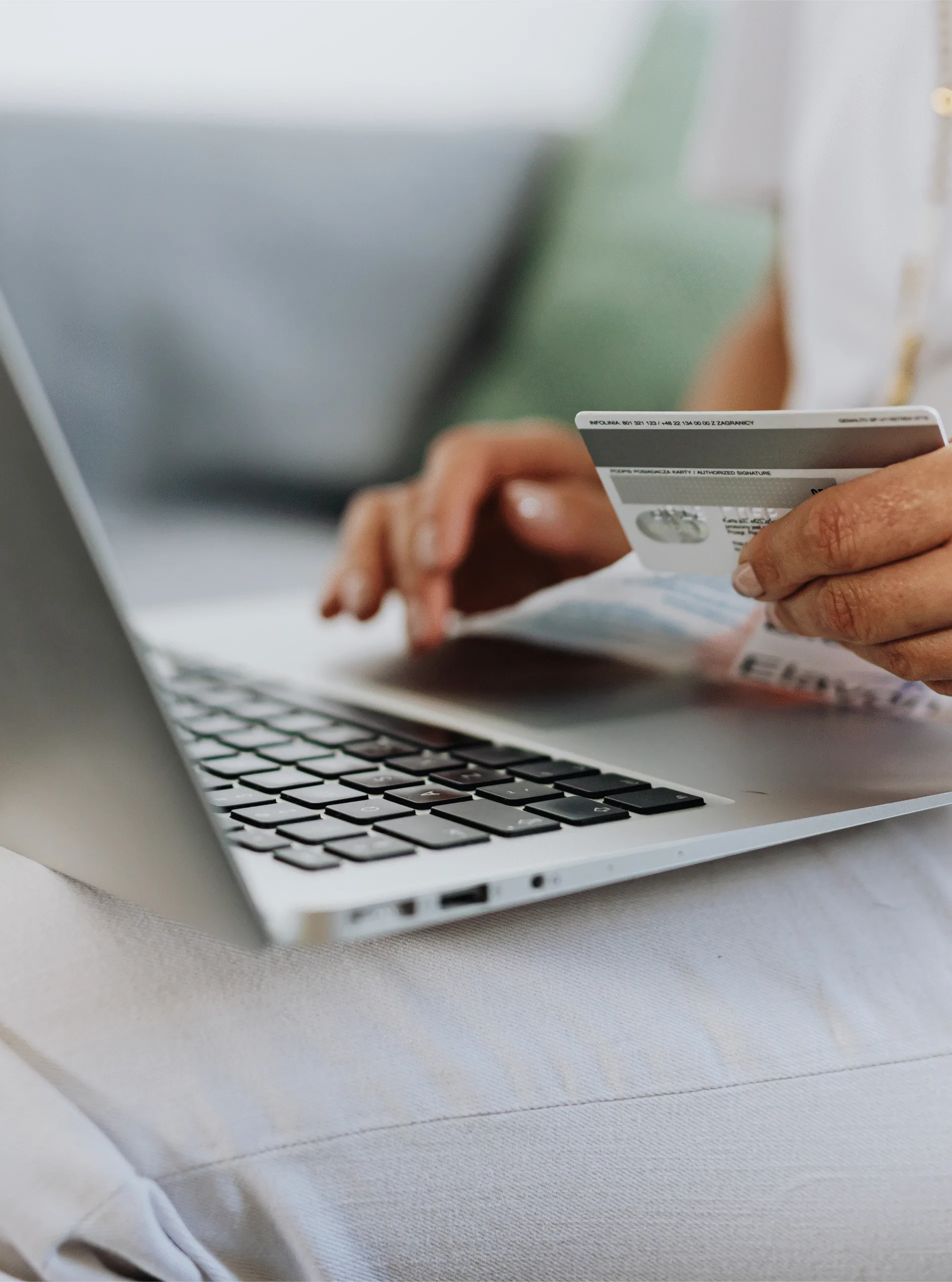 お支払い手続き中の画像