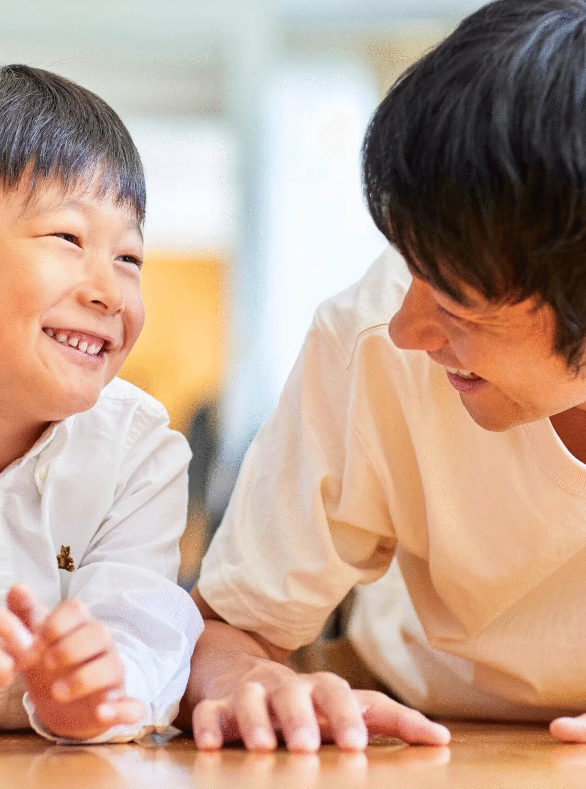 親子で話し合い